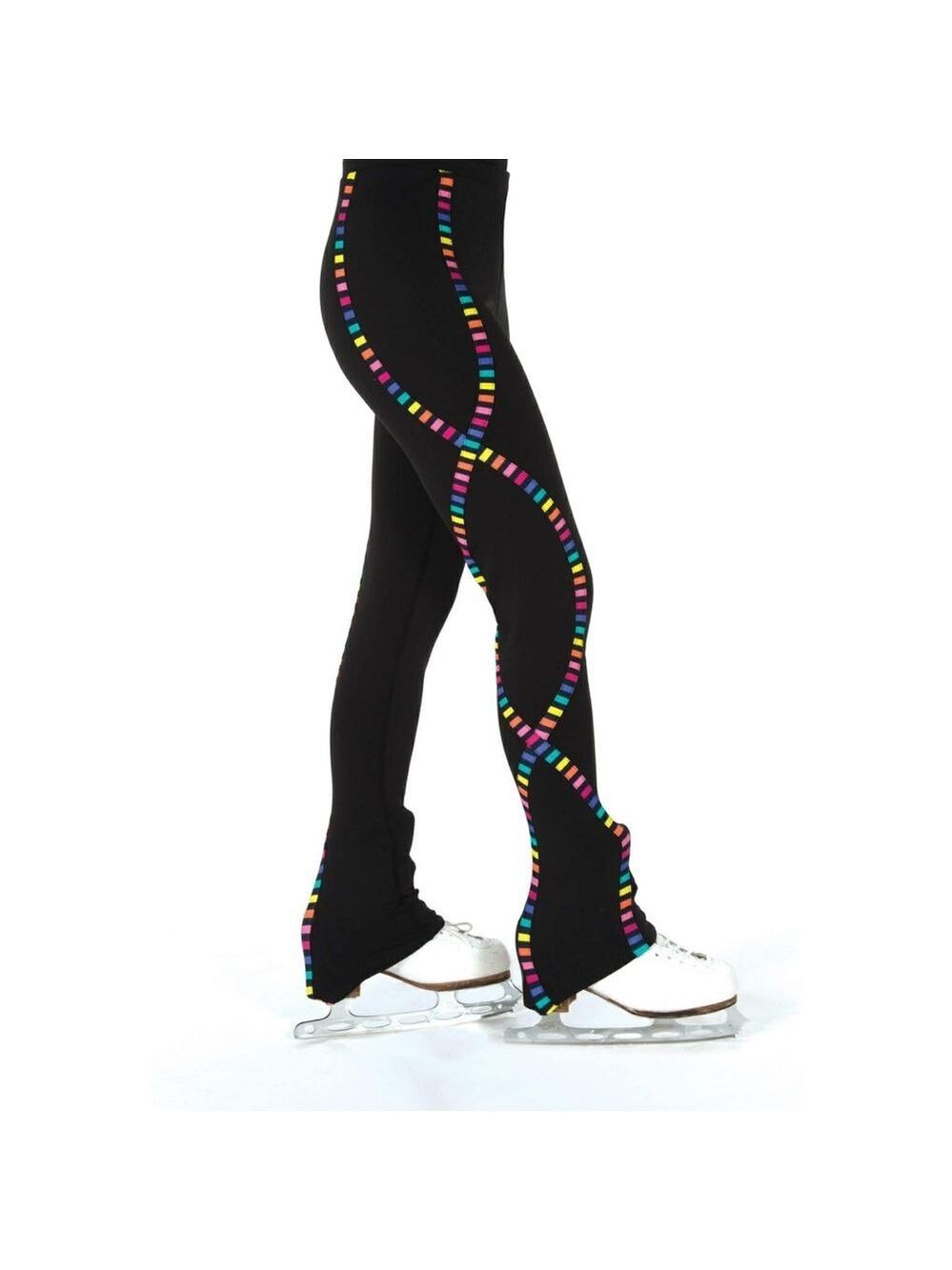 Jerry's Skating World Ribbon Pants Skittles Multi Leggings Medium